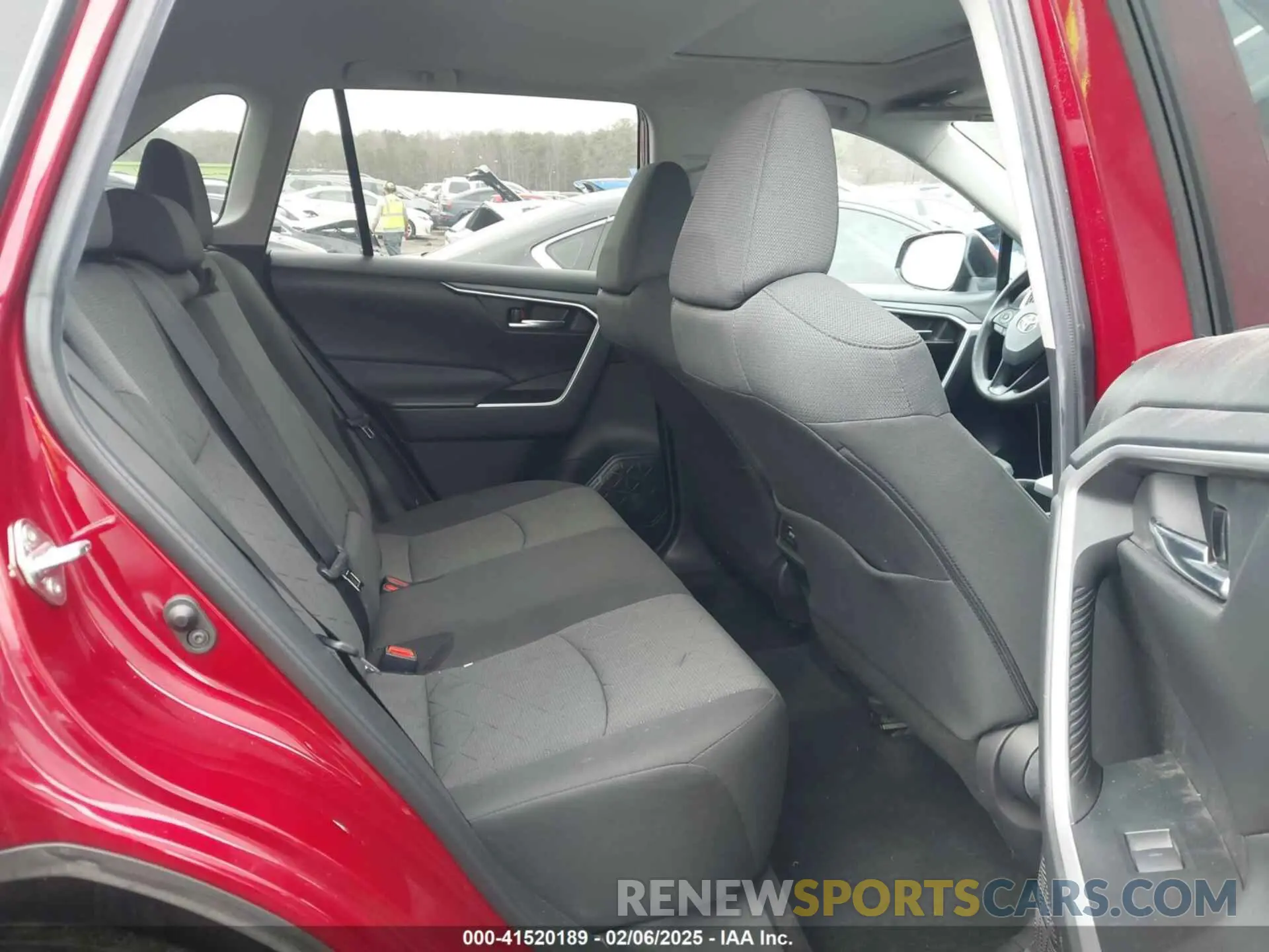 8 fotografías del automóvil dañado 2T3W1RFV4NW190905 TOYOTA RAV4 2022