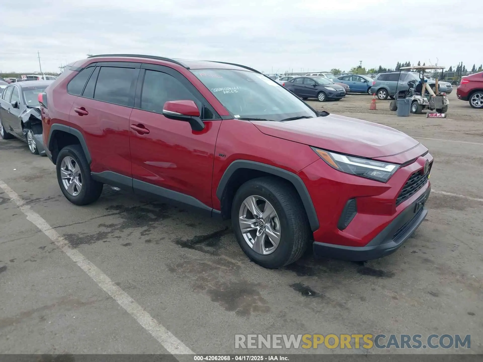 1 fotografías del automóvil dañado 2T3W1RFV4NW213129 TOYOTA RAV4 2022