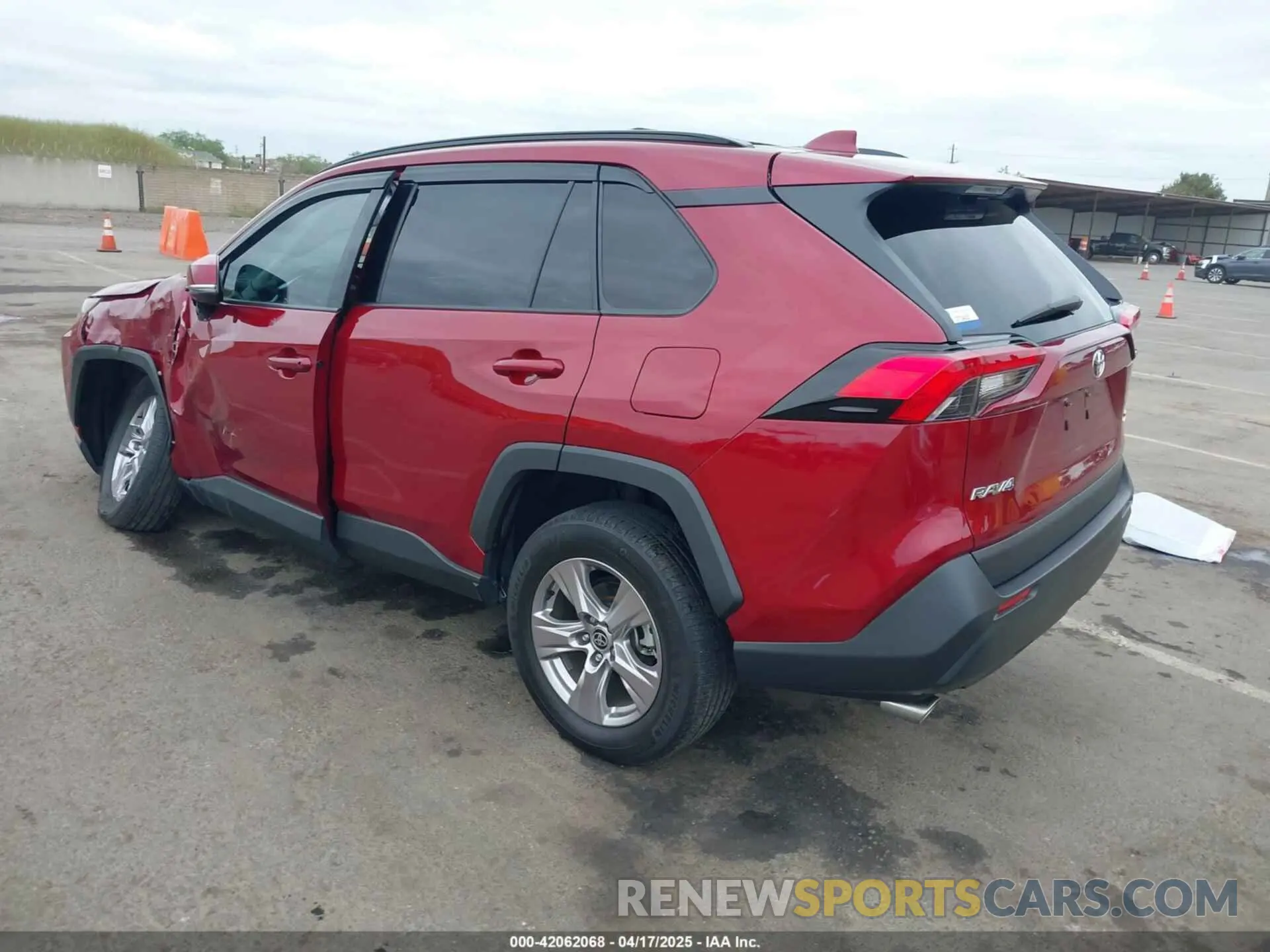 3 fotografías del automóvil dañado 2T3W1RFV4NW213129 TOYOTA RAV4 2022