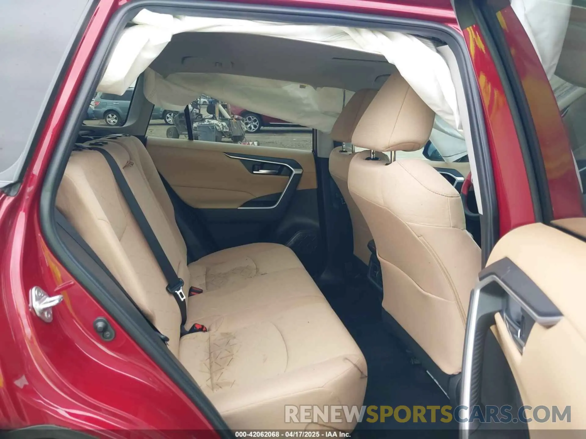 8 fotografías del automóvil dañado 2T3W1RFV4NW213129 TOYOTA RAV4 2022