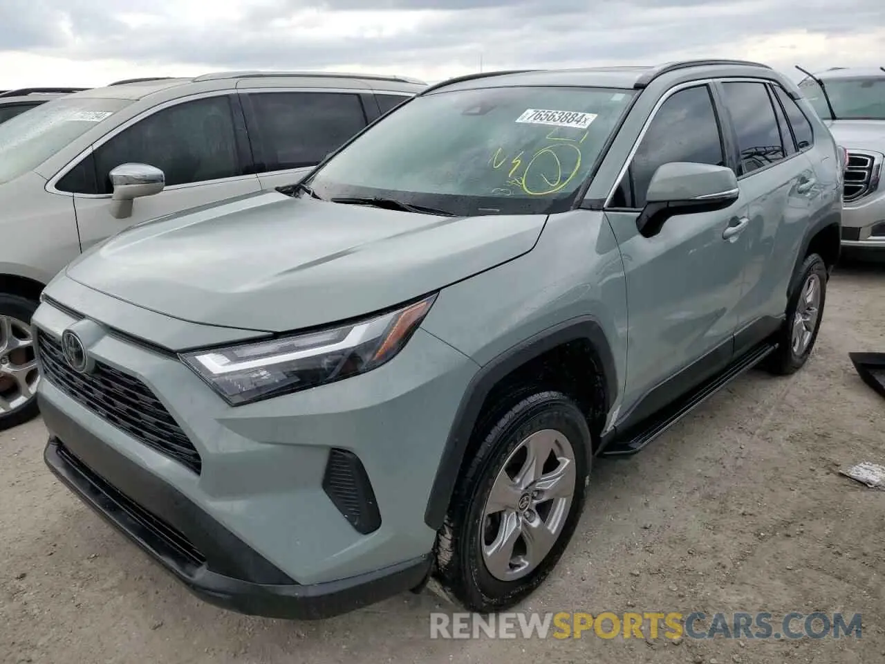 1 fotografías del automóvil dañado 2T3W1RFV4NW214927 TOYOTA RAV4 2022