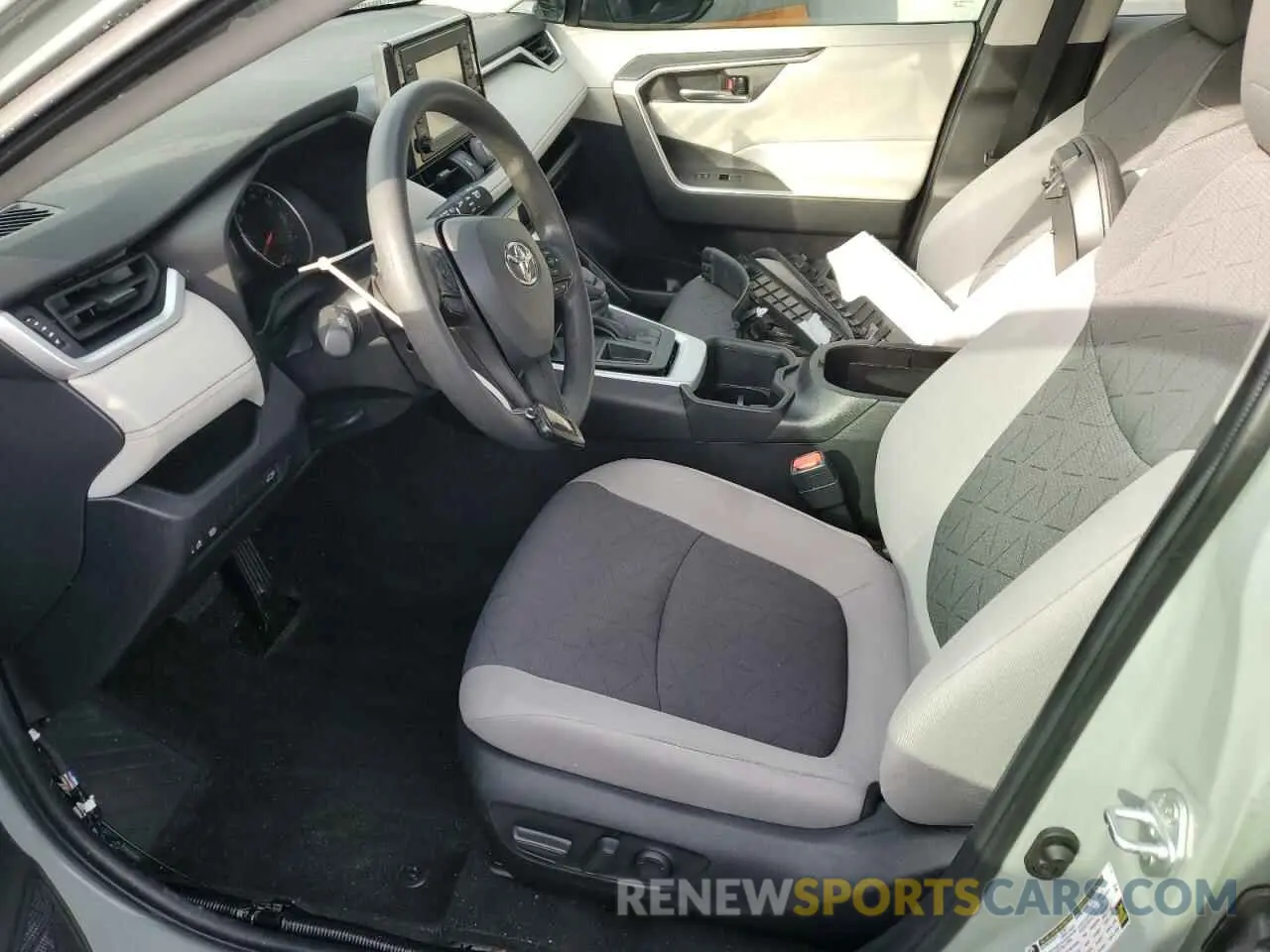 7 fotografías del automóvil dañado 2T3W1RFV4NW214927 TOYOTA RAV4 2022