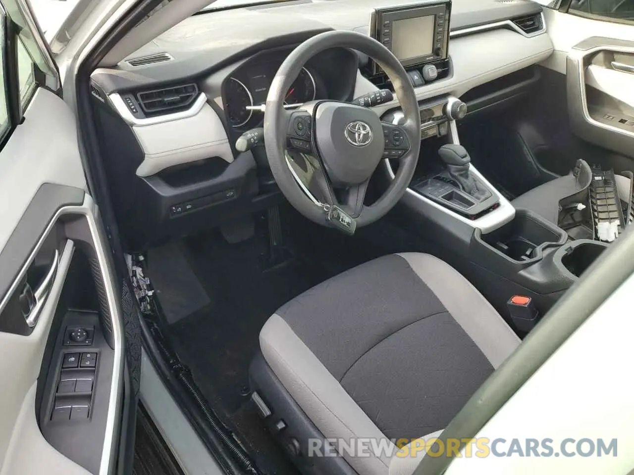 8 fotografías del automóvil dañado 2T3W1RFV4NW214927 TOYOTA RAV4 2022