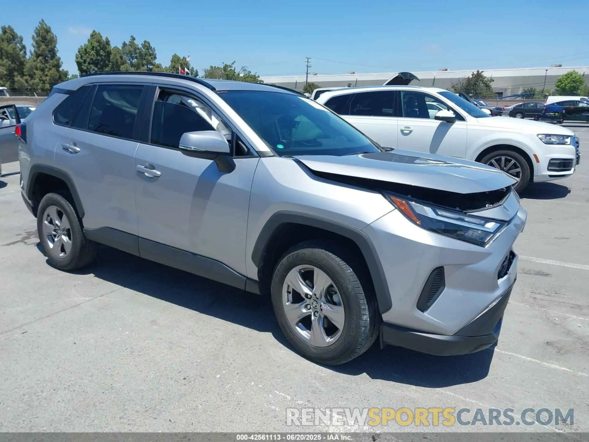 1 fotografías del automóvil dañado 2T3W1RFV5NC213609 TOYOTA RAV4 2022