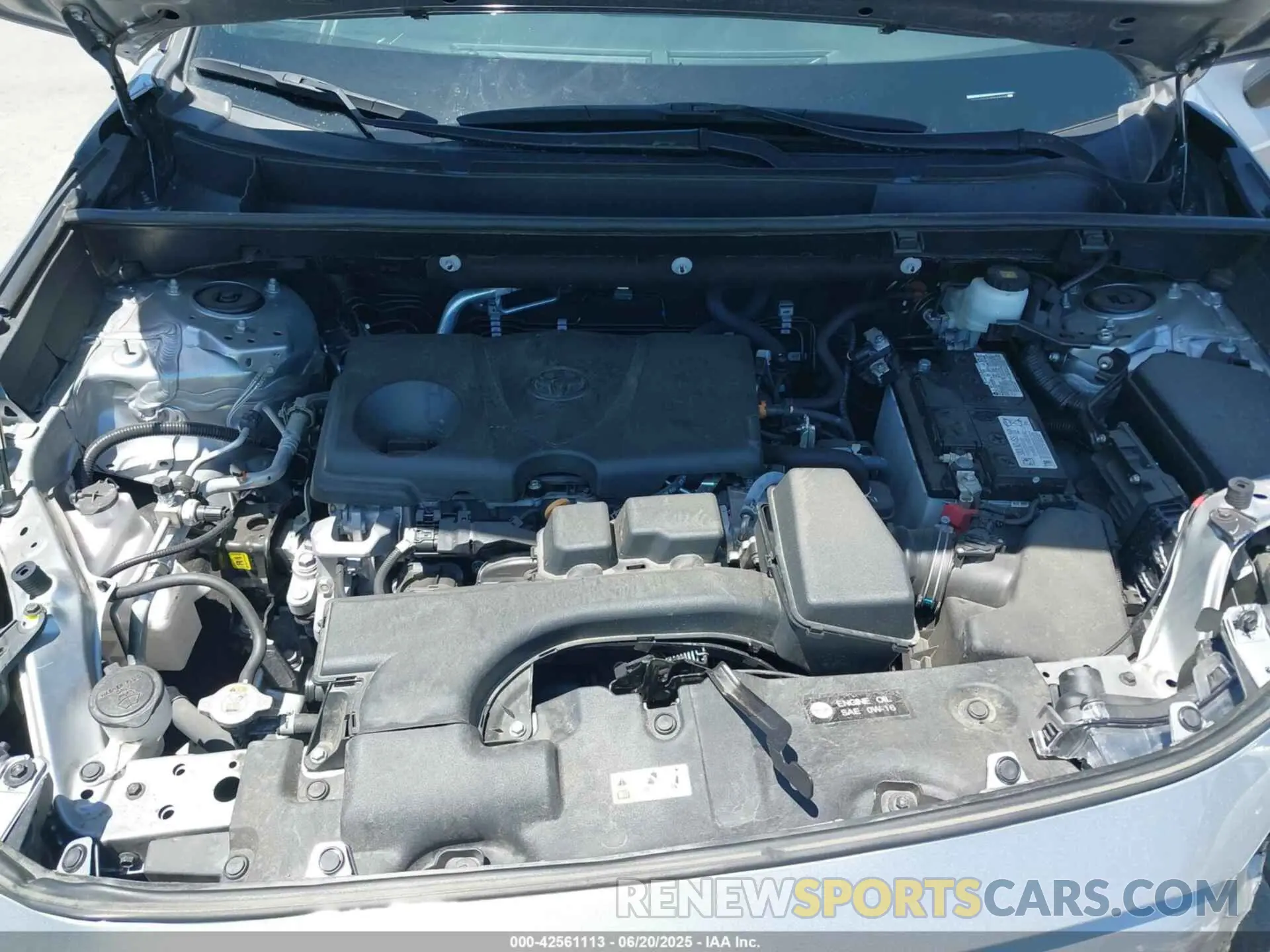 10 fotografías del automóvil dañado 2T3W1RFV5NC213609 TOYOTA RAV4 2022