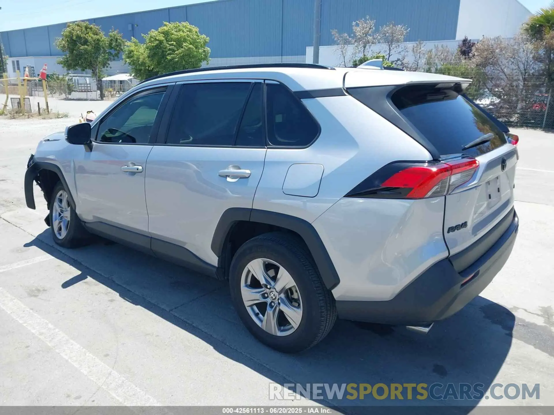 3 fotografías del automóvil dañado 2T3W1RFV5NC213609 TOYOTA RAV4 2022