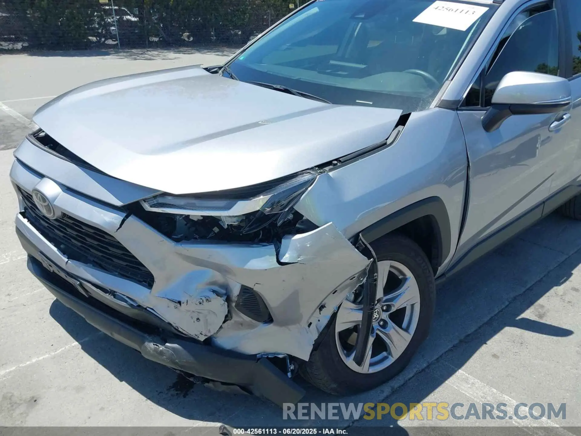 6 fotografías del automóvil dañado 2T3W1RFV5NC213609 TOYOTA RAV4 2022