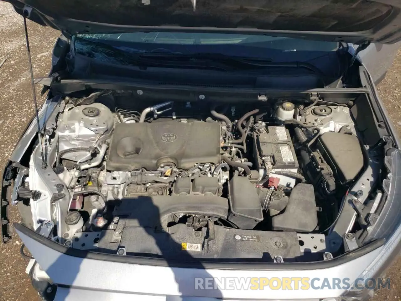 13 fotografías del automóvil dañado 2T3W1RFV5NW190816 TOYOTA RAV4 2022