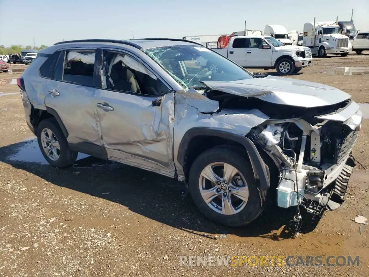 4 fotografías del automóvil dañado 2T3W1RFV5NW190816 TOYOTA RAV4 2022