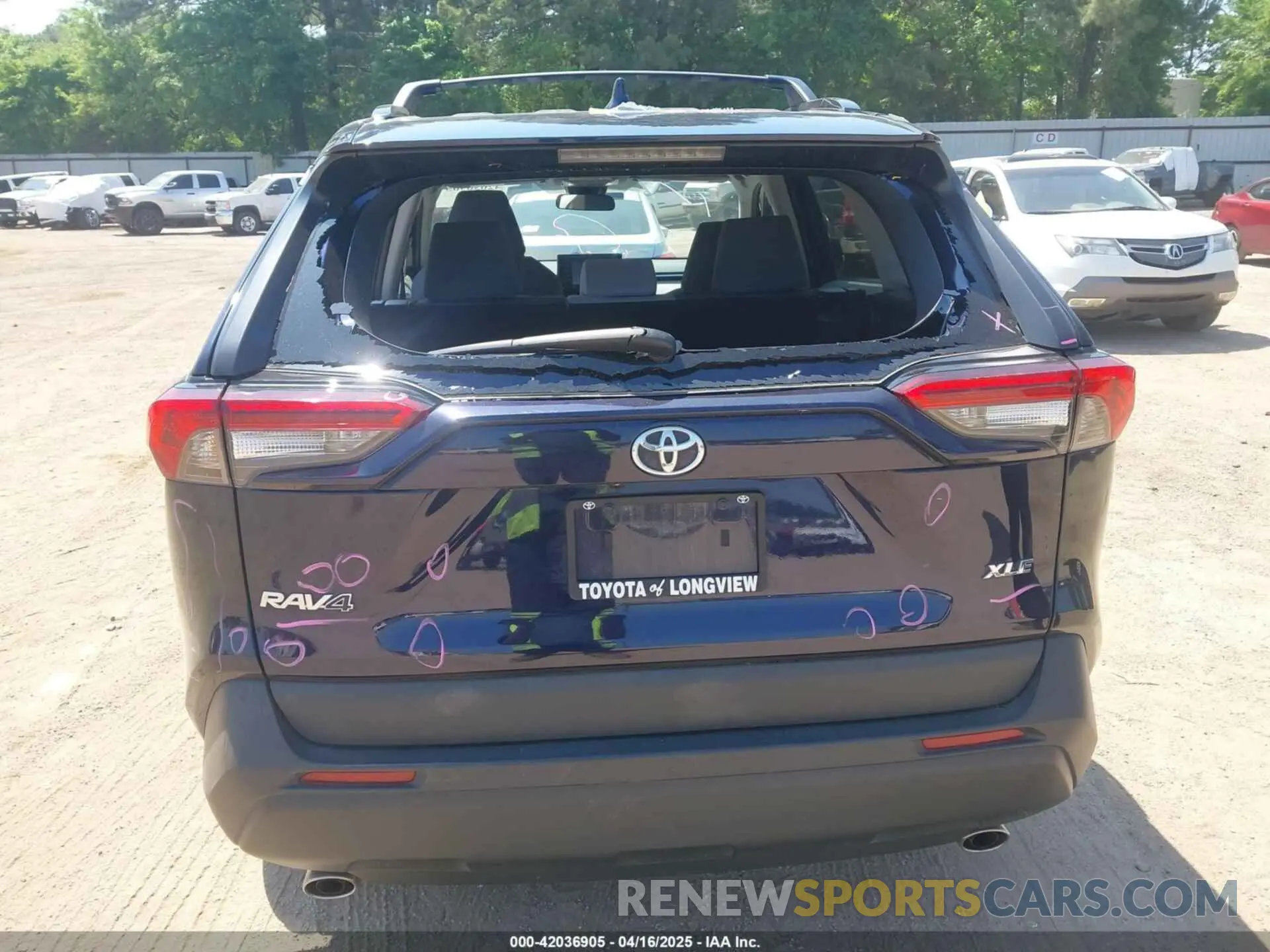 16 fotografías del automóvil dañado 2T3W1RFV5NW218663 TOYOTA RAV4 2022
