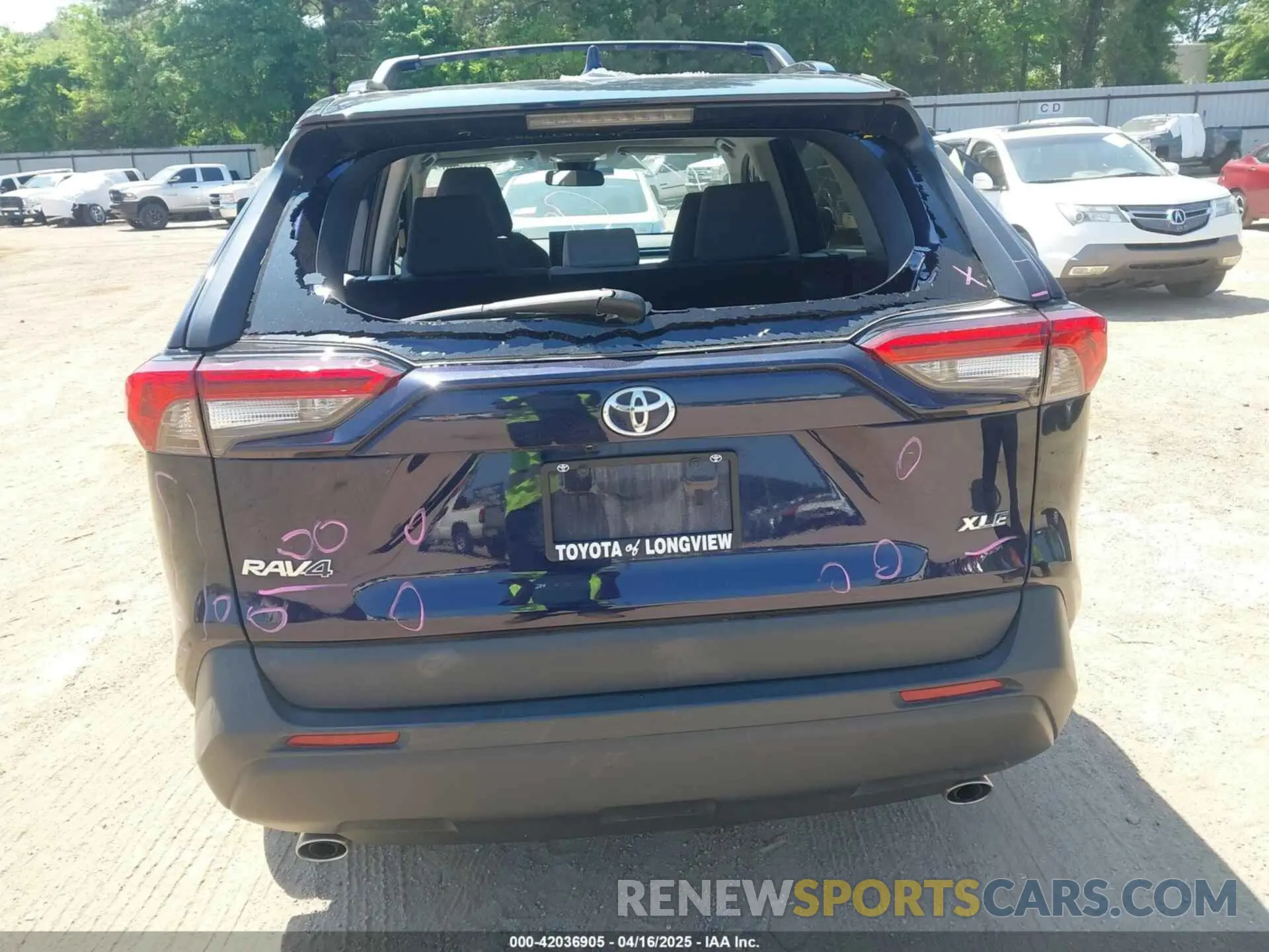 6 fotografías del automóvil dañado 2T3W1RFV5NW218663 TOYOTA RAV4 2022