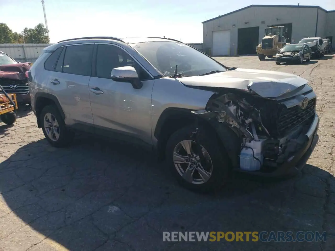 4 fotografías del automóvil dañado 2T3W1RFV5NW227167 TOYOTA RAV4 2022