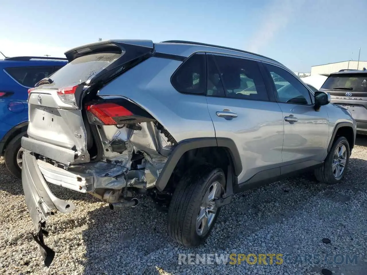3 fotografías del automóvil dañado 2T3W1RFV6NC188512 TOYOTA RAV4 2022