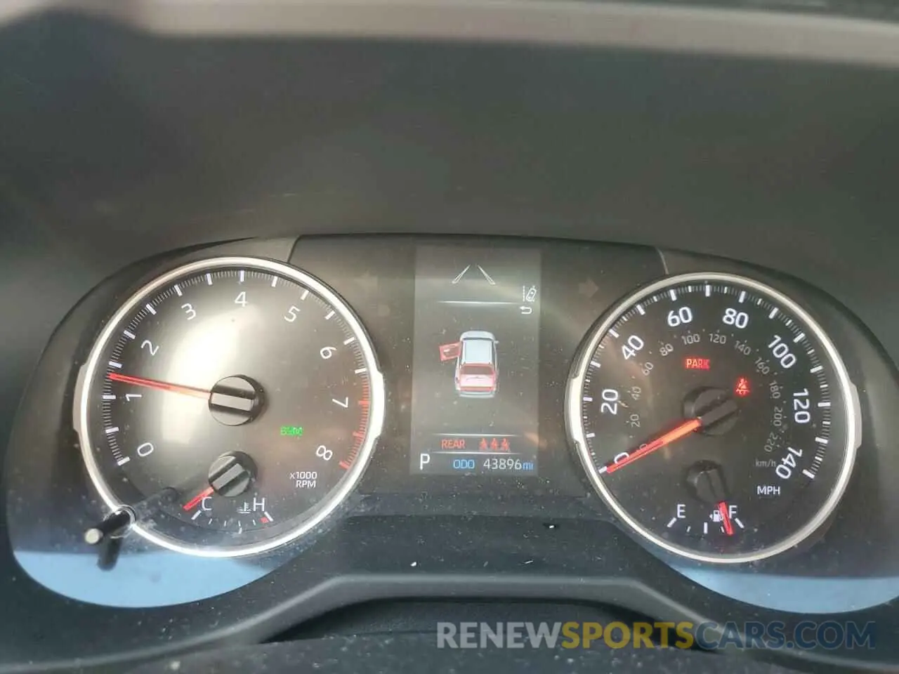 9 fotografías del automóvil dañado 2T3W1RFV6NC188512 TOYOTA RAV4 2022