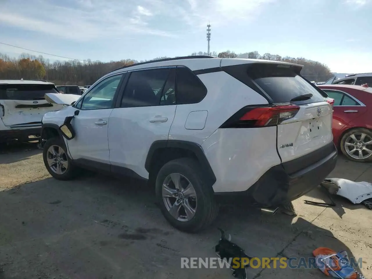 2 fotografías del automóvil dañado 2T3W1RFV6NC203820 TOYOTA RAV4 2022