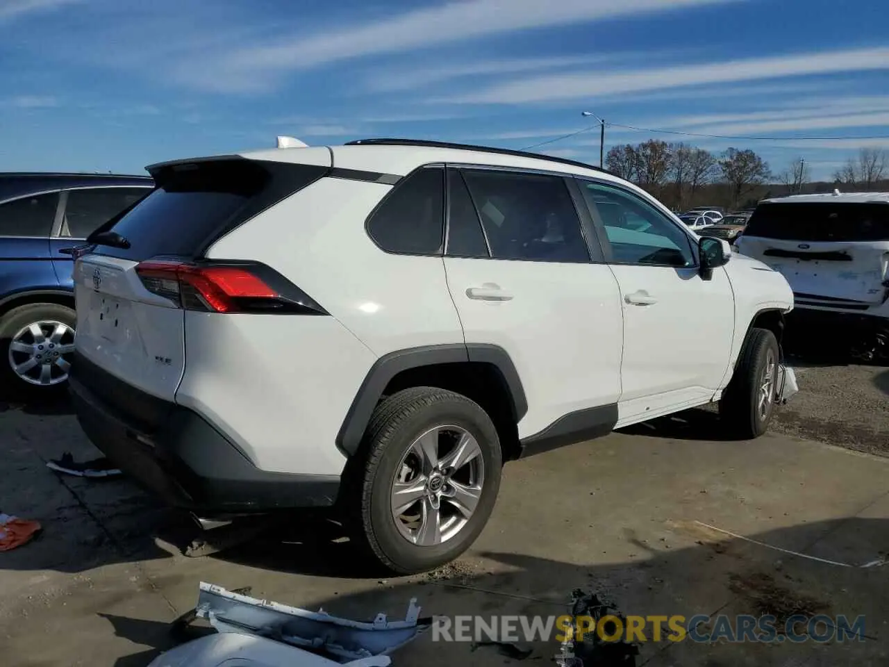 3 fotografías del automóvil dañado 2T3W1RFV6NC203820 TOYOTA RAV4 2022