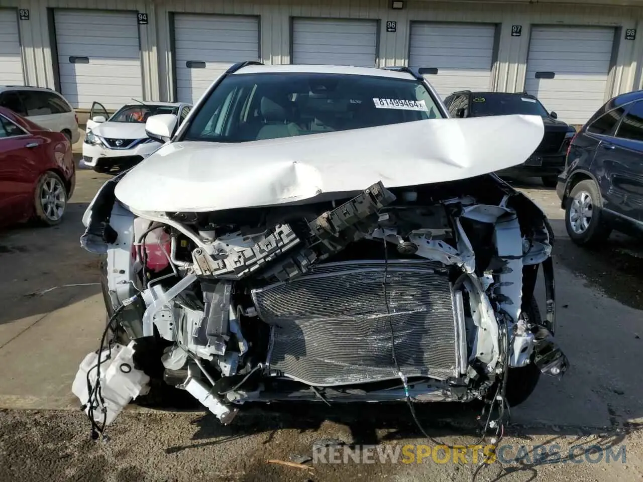 5 fotografías del automóvil dañado 2T3W1RFV6NC203820 TOYOTA RAV4 2022