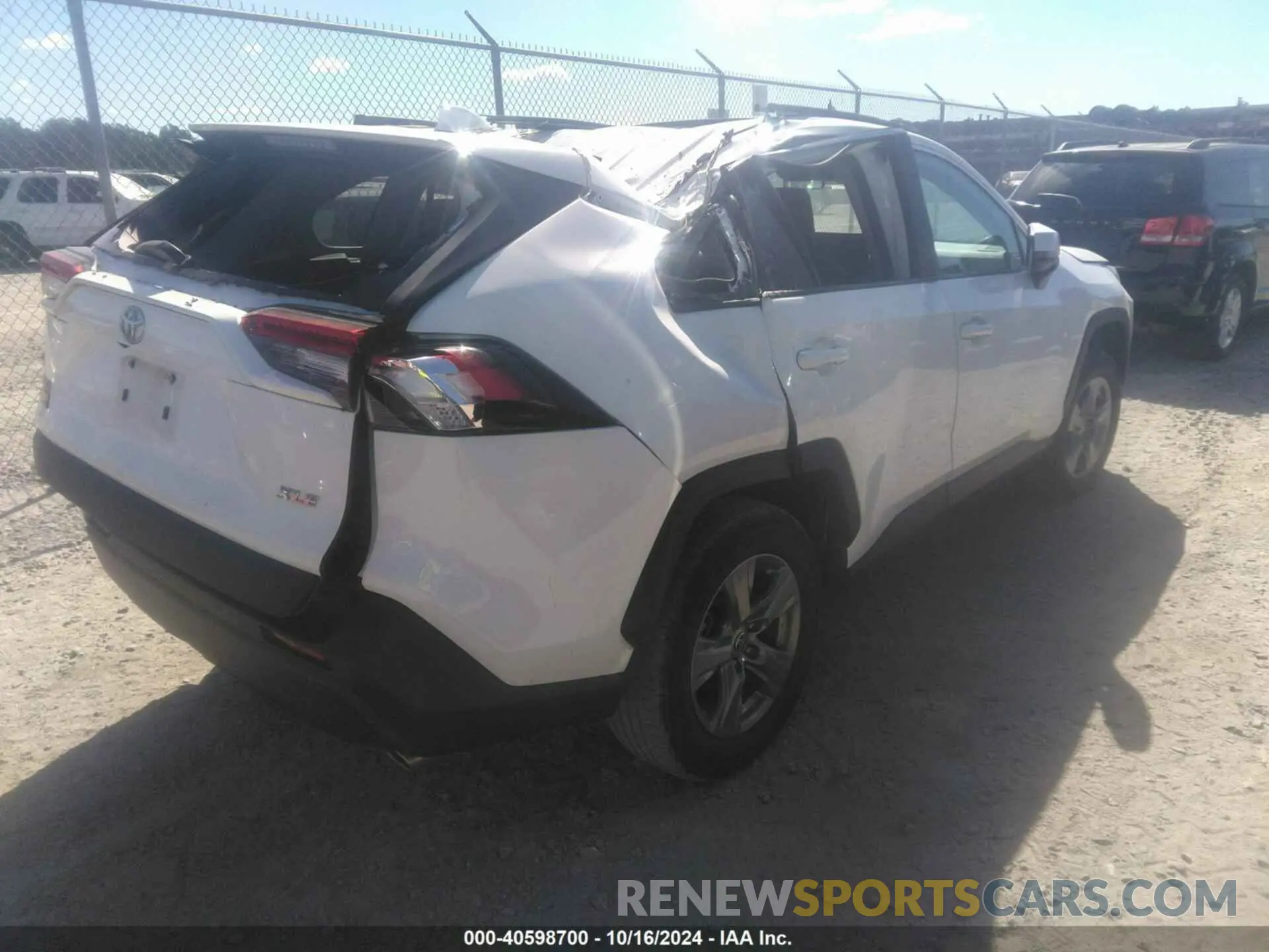 4 fotografías del automóvil dañado 2T3W1RFV6NW188170 TOYOTA RAV4 2022