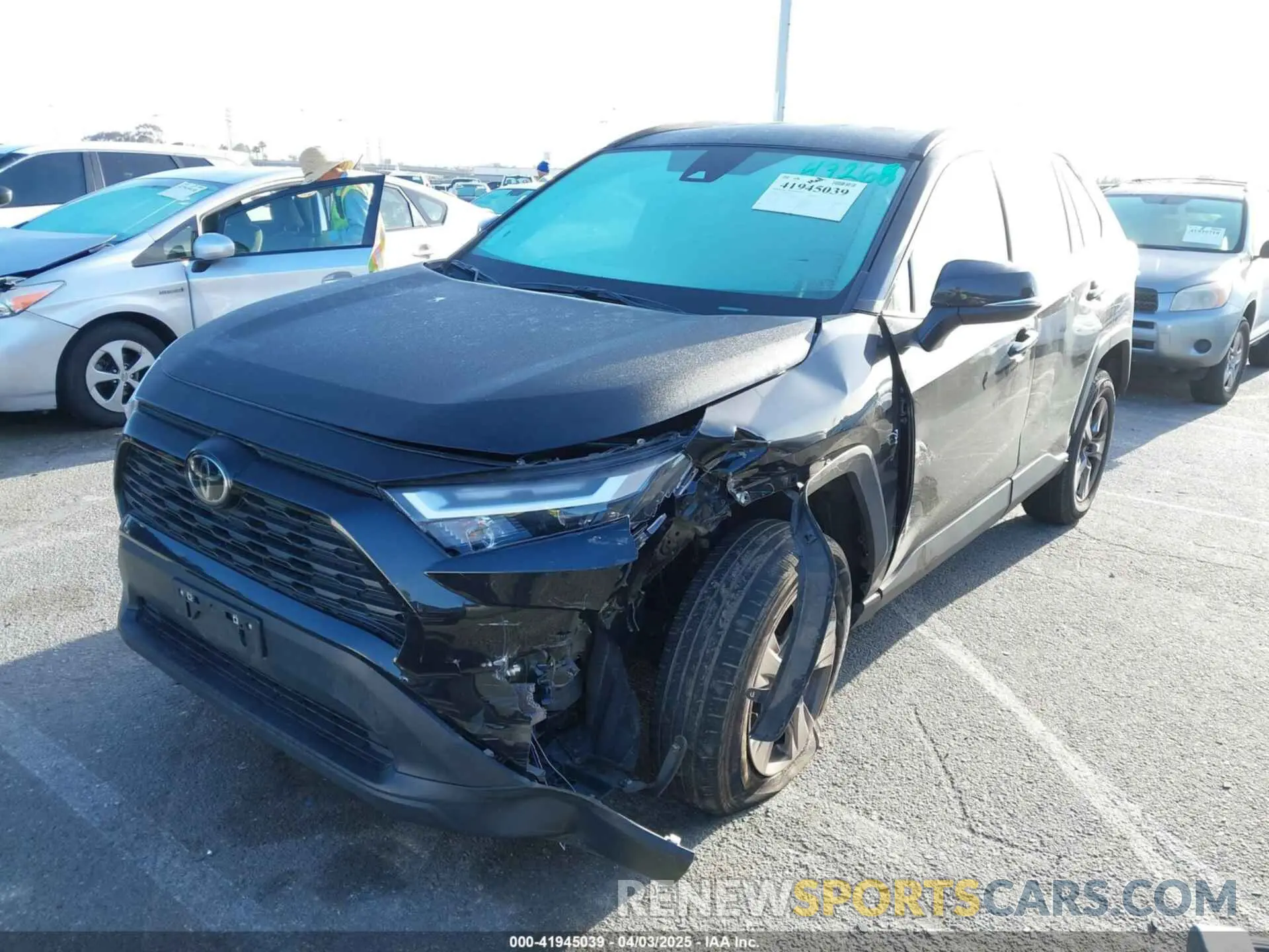 2 fotografías del automóvil dañado 2T3W1RFV6NW202715 TOYOTA RAV4 2022
