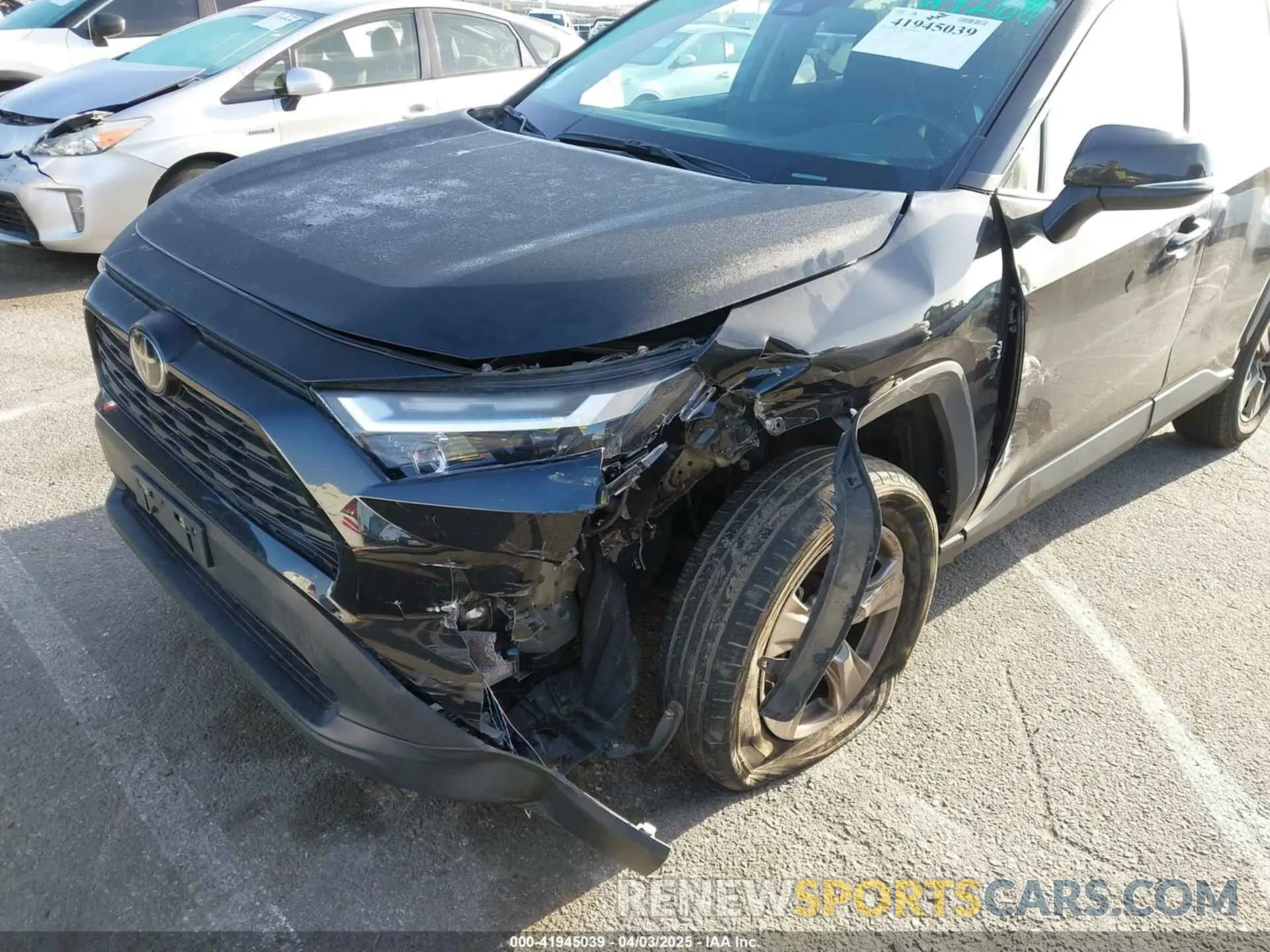 6 fotografías del automóvil dañado 2T3W1RFV6NW202715 TOYOTA RAV4 2022