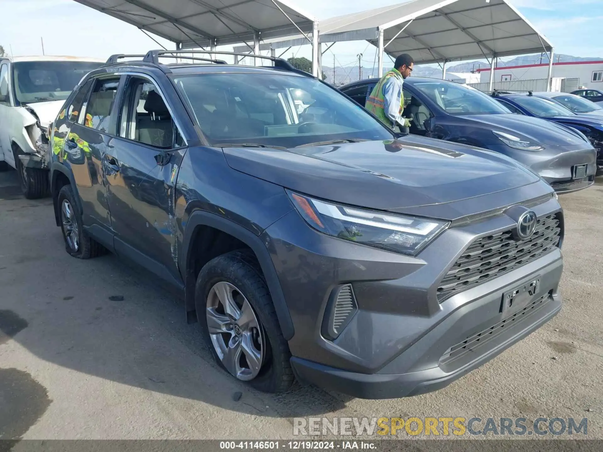 1 fotografías del automóvil dañado 2T3W1RFV7NC183478 TOYOTA RAV4 2022