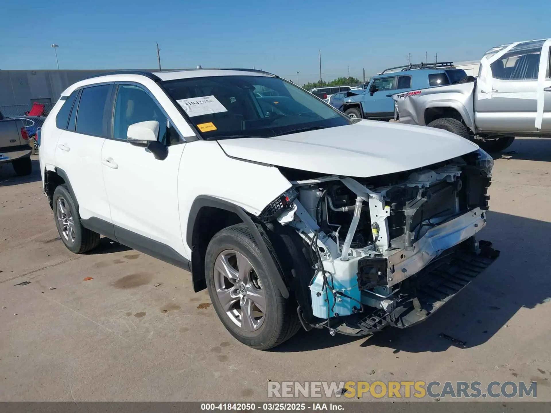1 fotografías del automóvil dañado 2T3W1RFV7NC195971 TOYOTA RAV4 2022