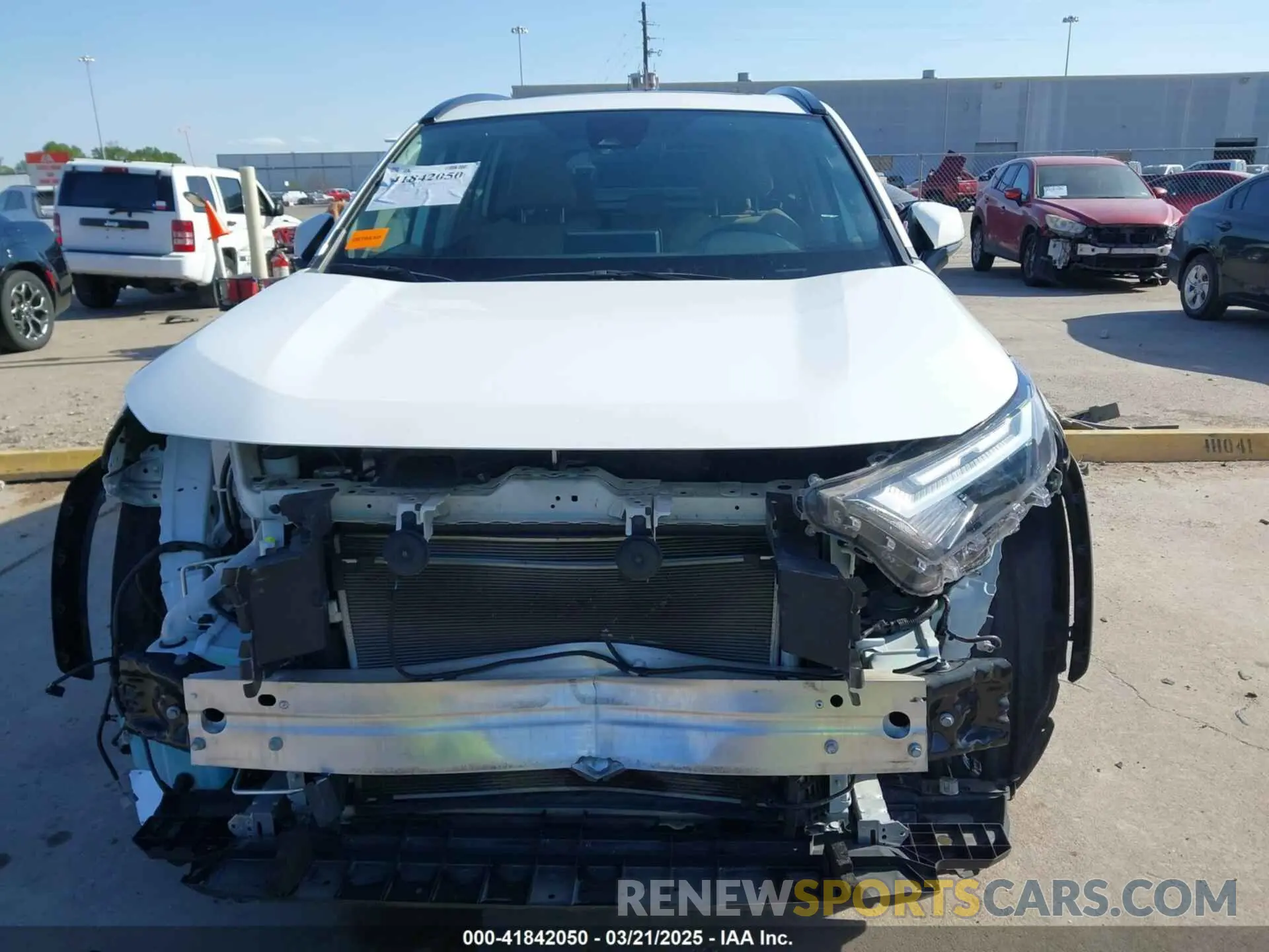 13 fotografías del automóvil dañado 2T3W1RFV7NC195971 TOYOTA RAV4 2022