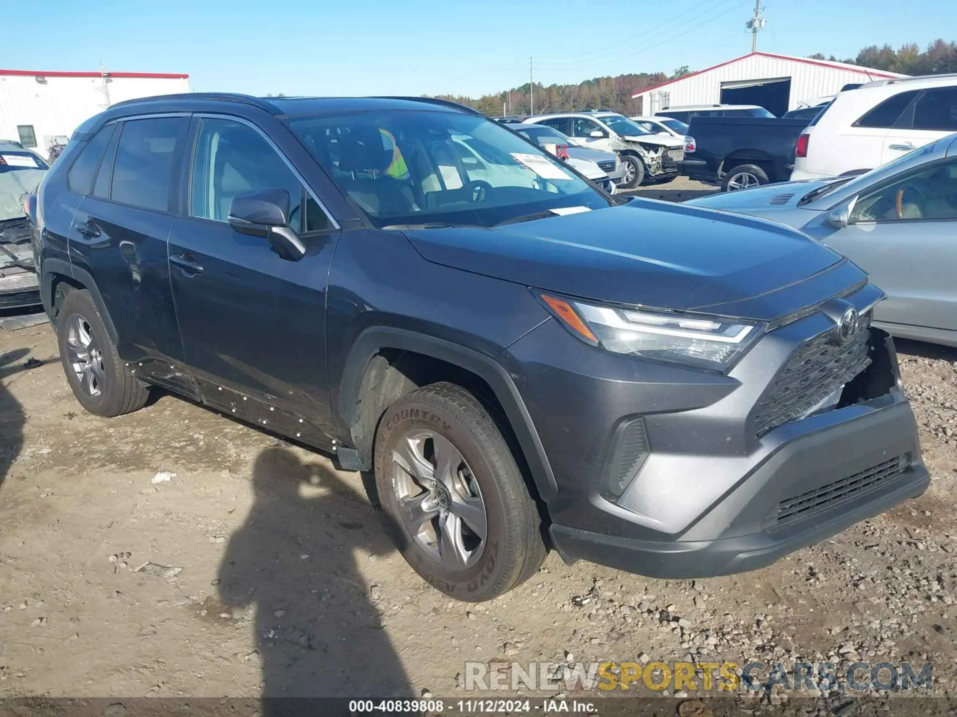 1 fotografías del automóvil dañado 2T3W1RFV7NC200733 TOYOTA RAV4 2022