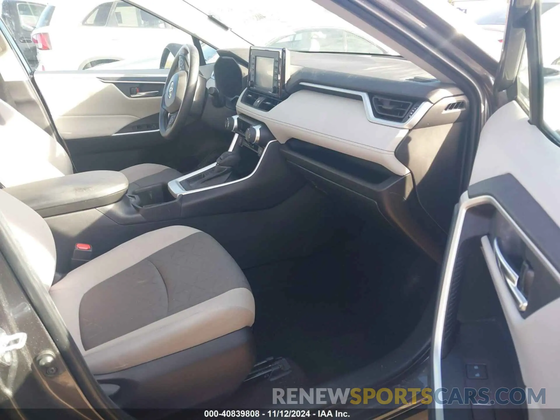 5 fotografías del automóvil dañado 2T3W1RFV7NC200733 TOYOTA RAV4 2022