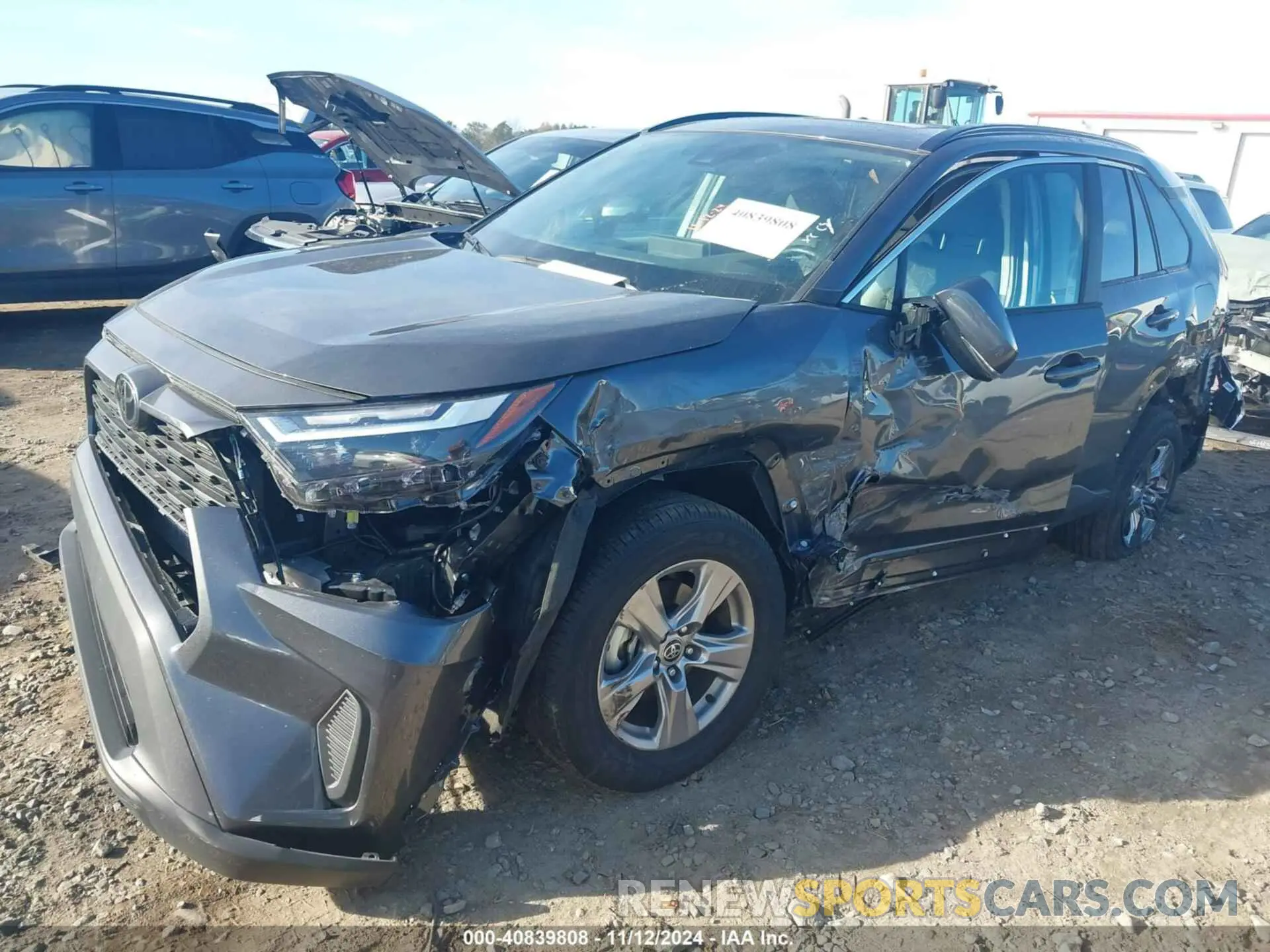 6 fotografías del automóvil dañado 2T3W1RFV7NC200733 TOYOTA RAV4 2022