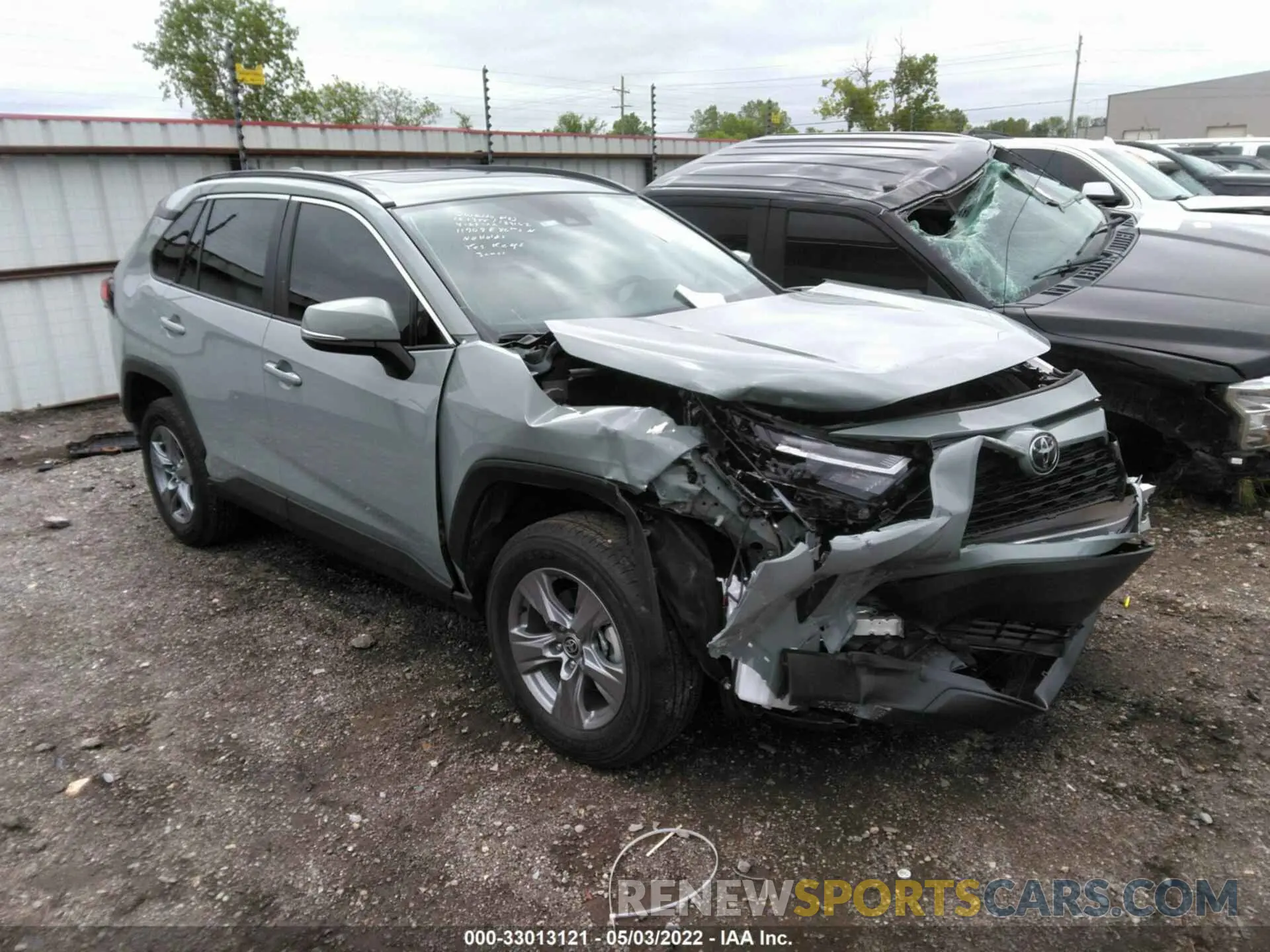 1 fotografías del automóvil dañado 2T3W1RFV7NW188162 TOYOTA RAV4 2022