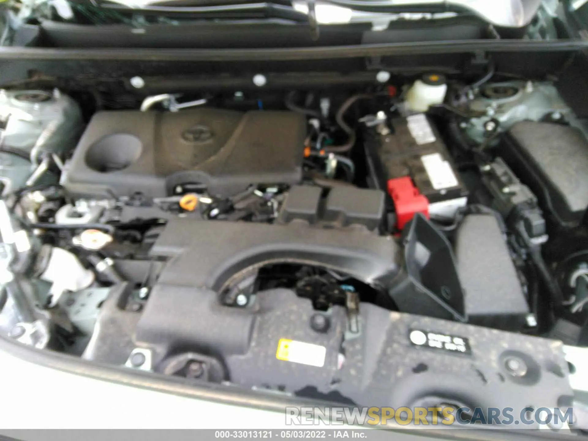 10 fotografías del automóvil dañado 2T3W1RFV7NW188162 TOYOTA RAV4 2022