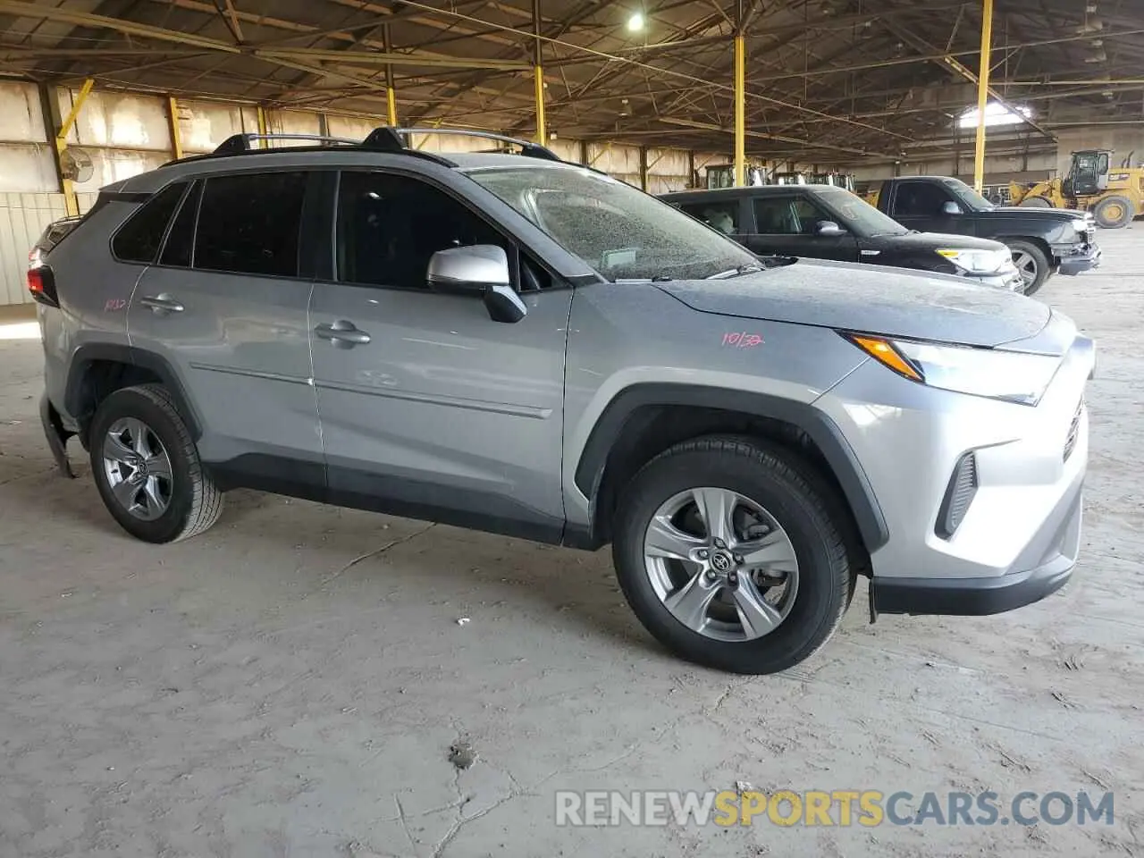 4 fotografías del automóvil dañado 2T3W1RFV7NW193488 TOYOTA RAV4 2022