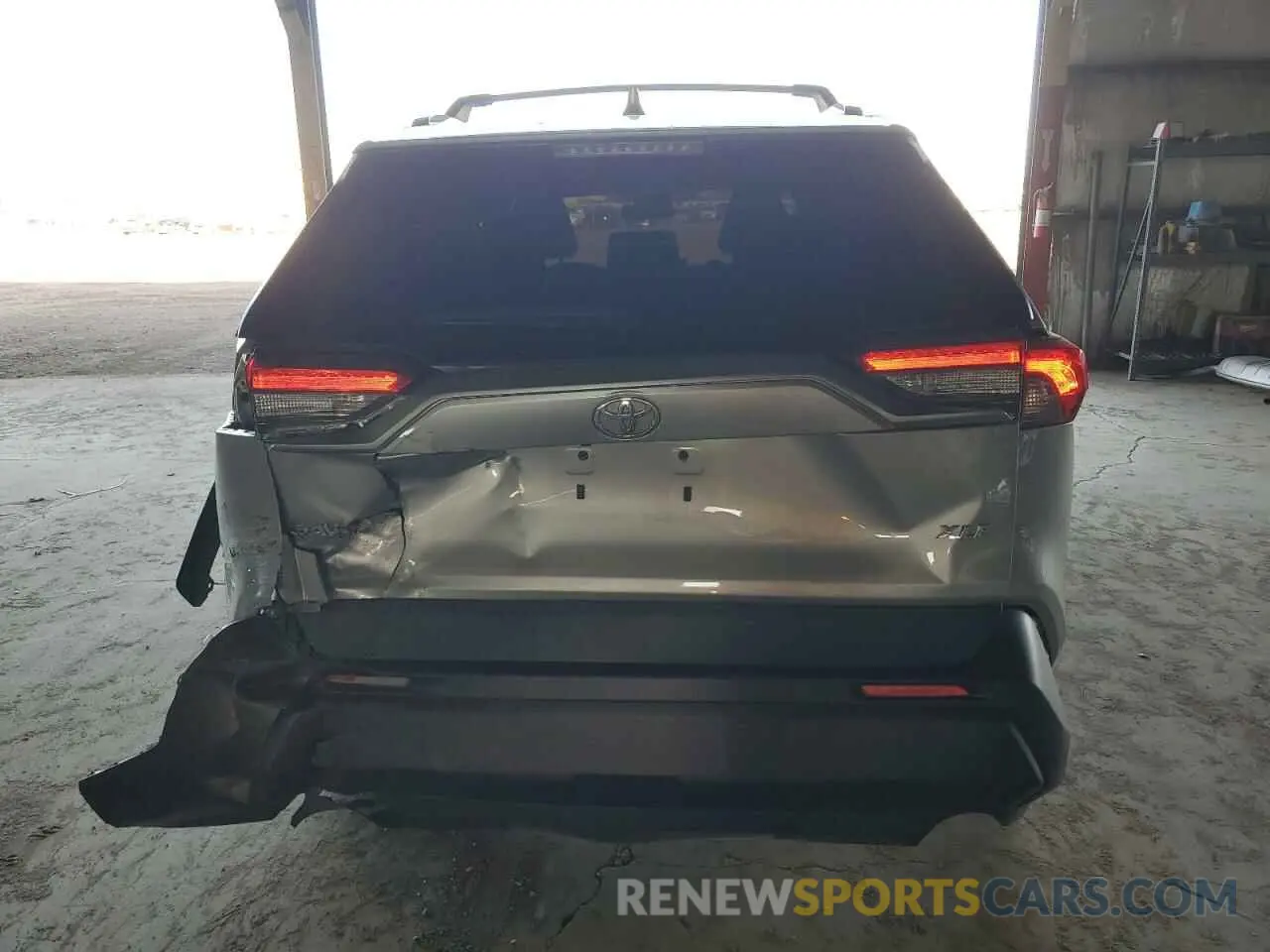 6 fotografías del automóvil dañado 2T3W1RFV7NW193488 TOYOTA RAV4 2022