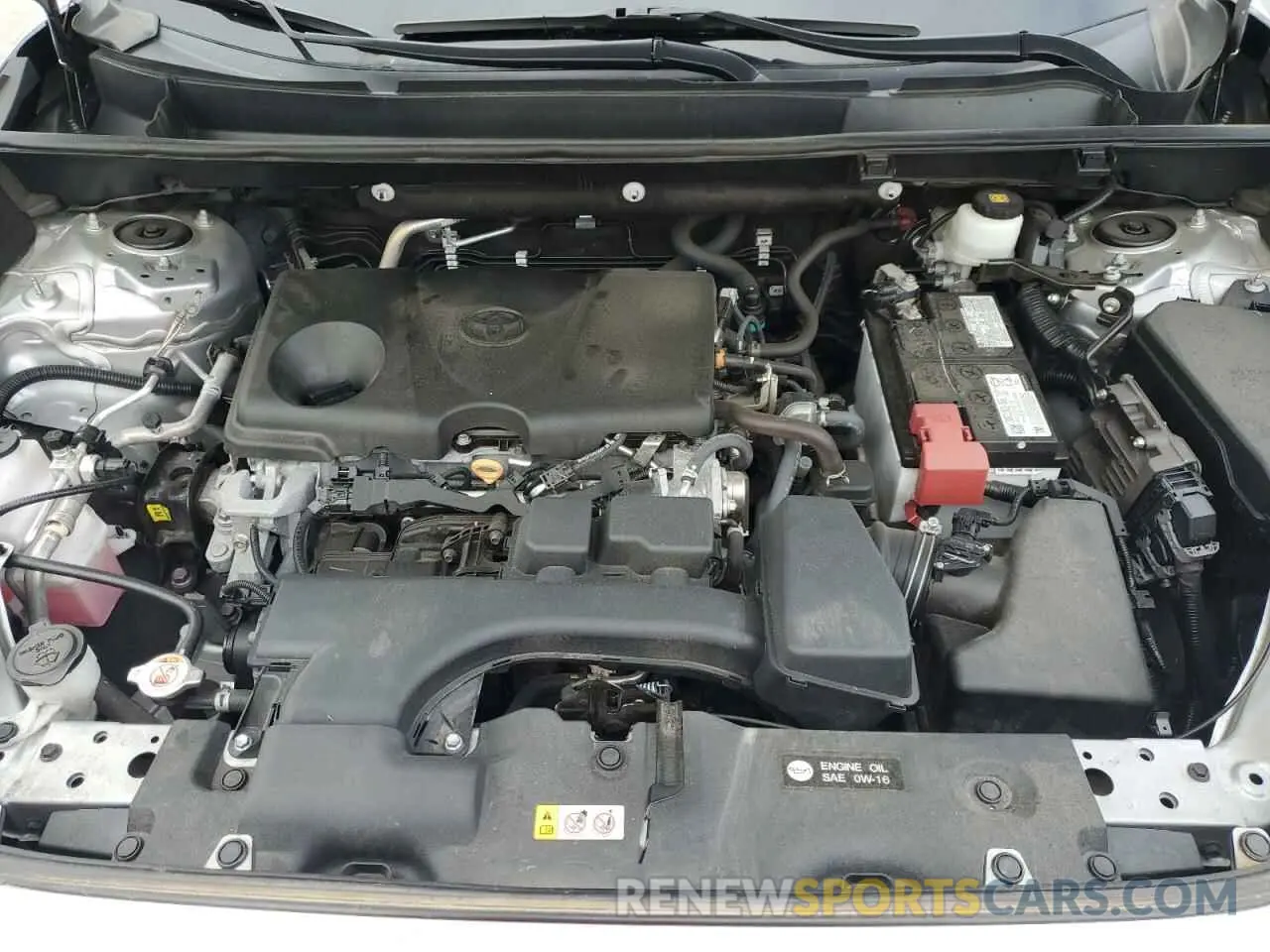 12 fotografías del automóvil dañado 2T3W1RFV7NW195340 TOYOTA RAV4 2022