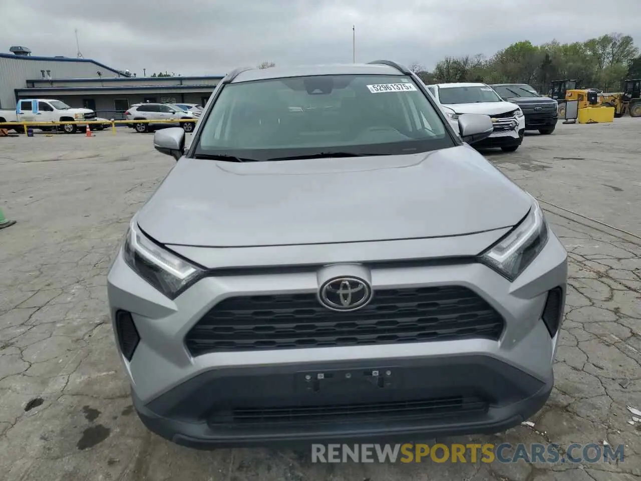 5 fotografías del automóvil dañado 2T3W1RFV7NW195340 TOYOTA RAV4 2022