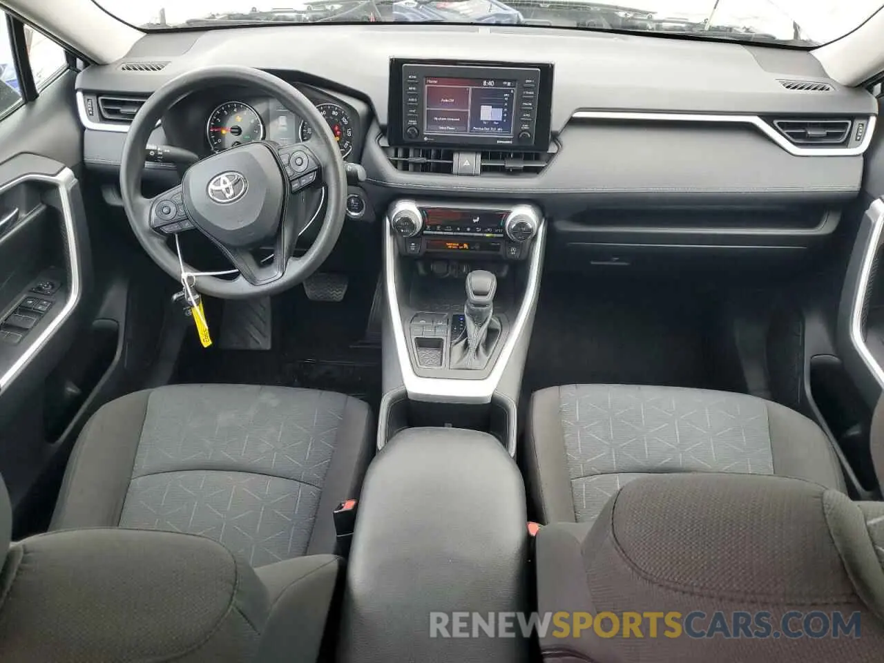 8 fotografías del automóvil dañado 2T3W1RFV7NW195340 TOYOTA RAV4 2022
