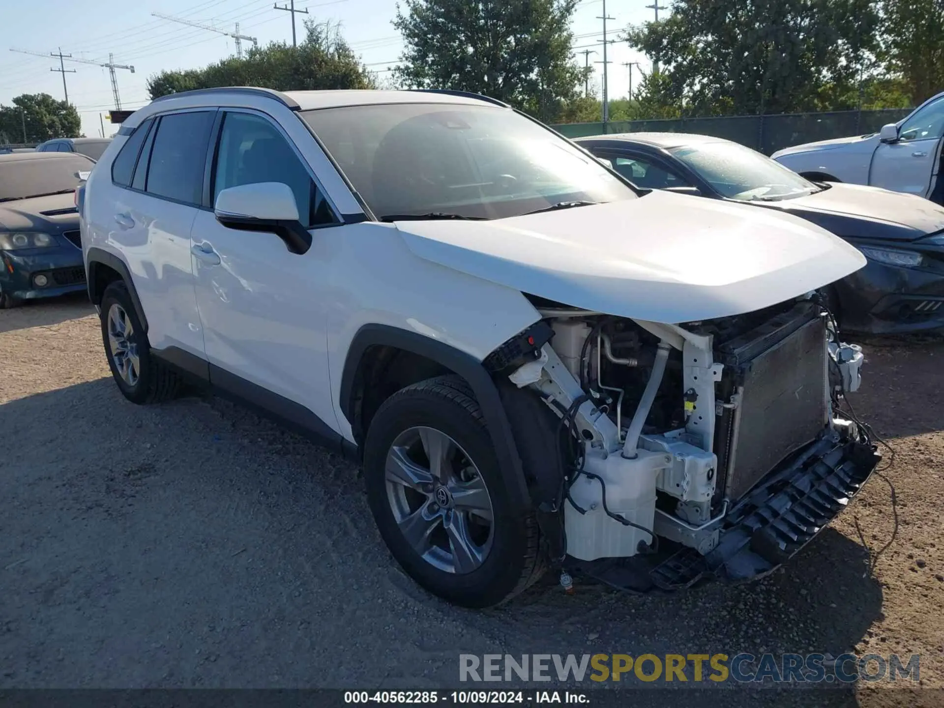 1 fotografías del automóvil dañado 2T3W1RFV8NC177561 TOYOTA RAV4 2022