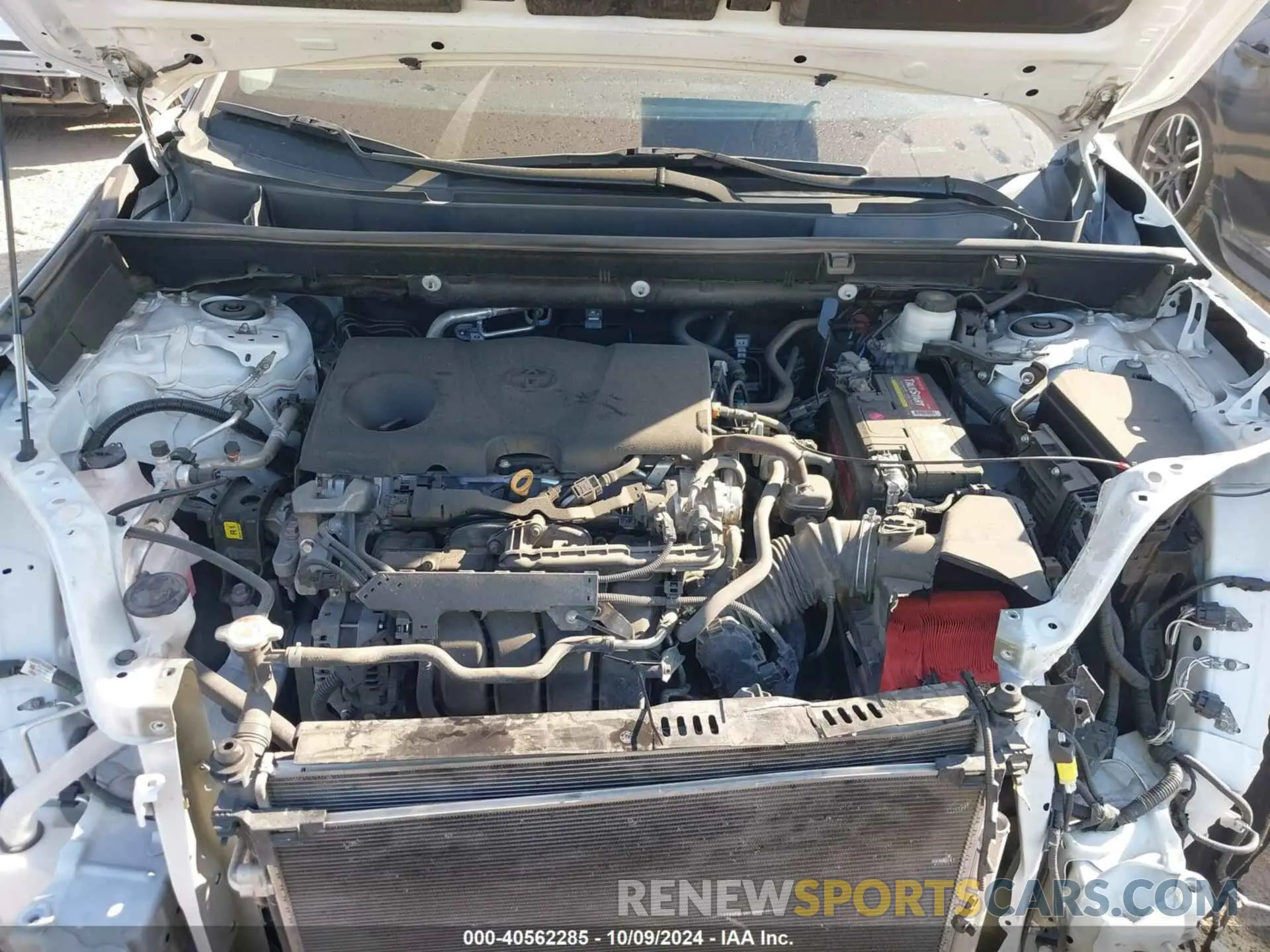 10 fotografías del automóvil dañado 2T3W1RFV8NC177561 TOYOTA RAV4 2022