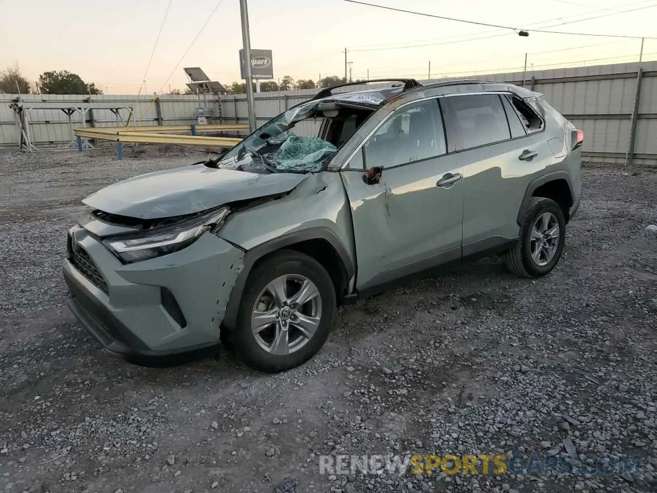 1 fotografías del automóvil dañado 2T3W1RFV8NW185920 TOYOTA RAV4 2022