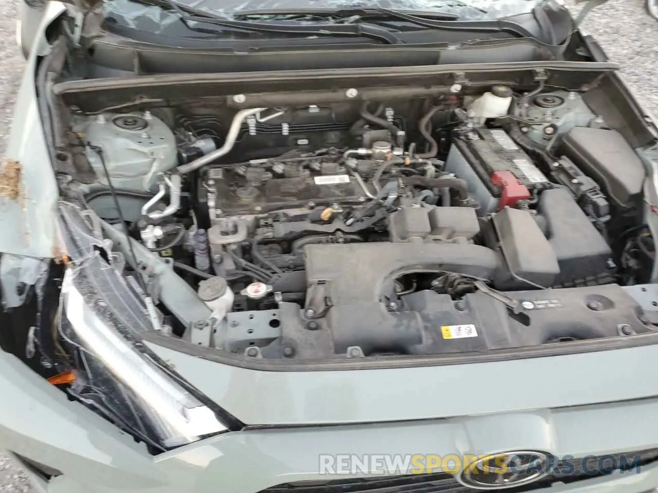 12 fotografías del automóvil dañado 2T3W1RFV8NW185920 TOYOTA RAV4 2022