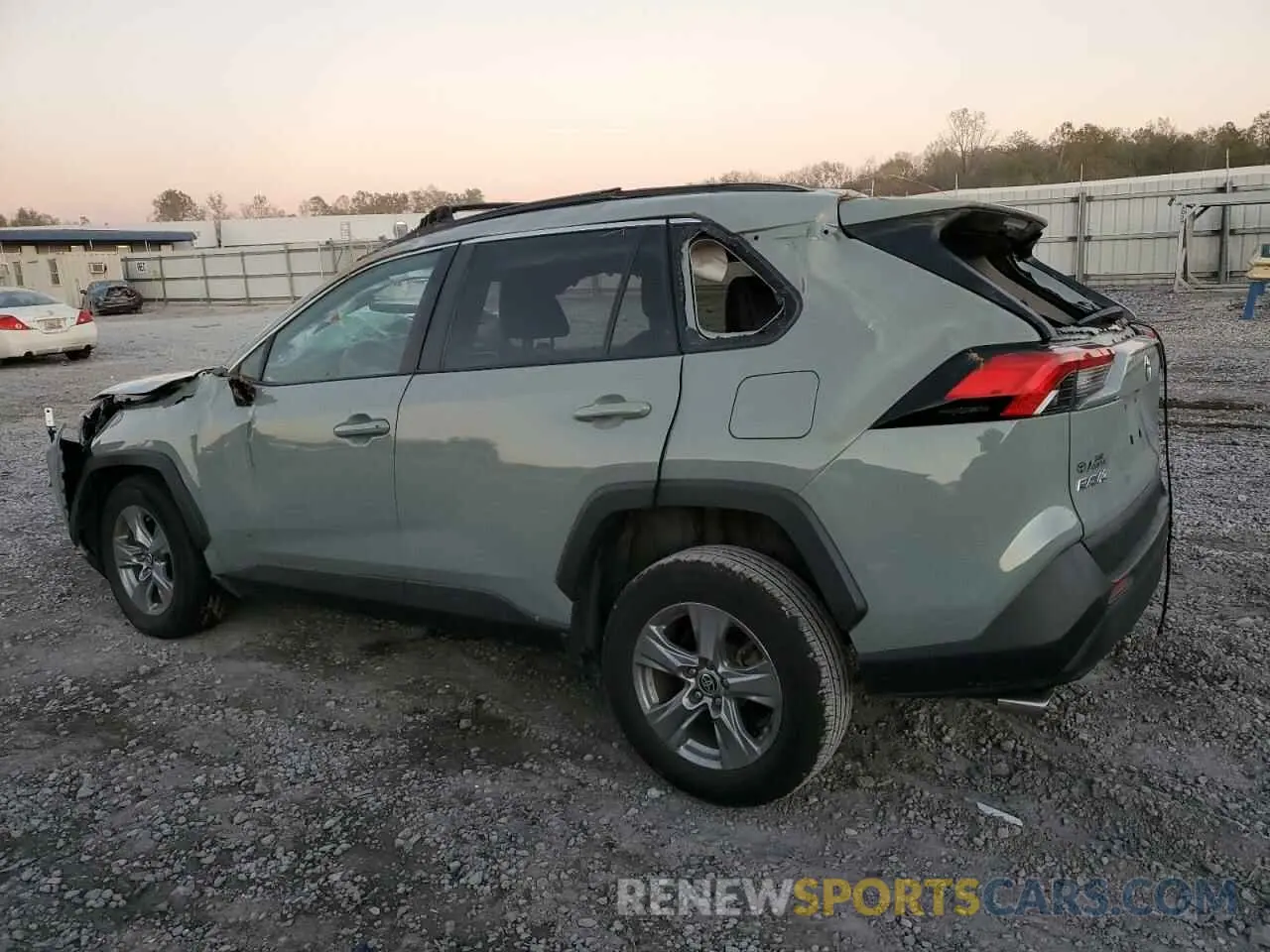 2 fotografías del automóvil dañado 2T3W1RFV8NW185920 TOYOTA RAV4 2022