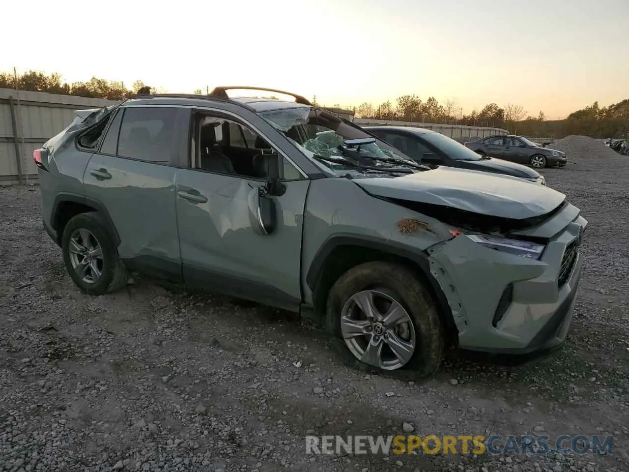 4 fotografías del automóvil dañado 2T3W1RFV8NW185920 TOYOTA RAV4 2022