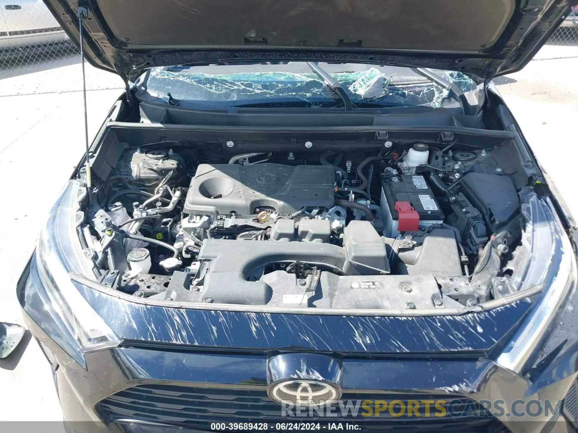 10 fotografías del automóvil dañado 2T3W1RFV8NW201856 TOYOTA RAV4 2022