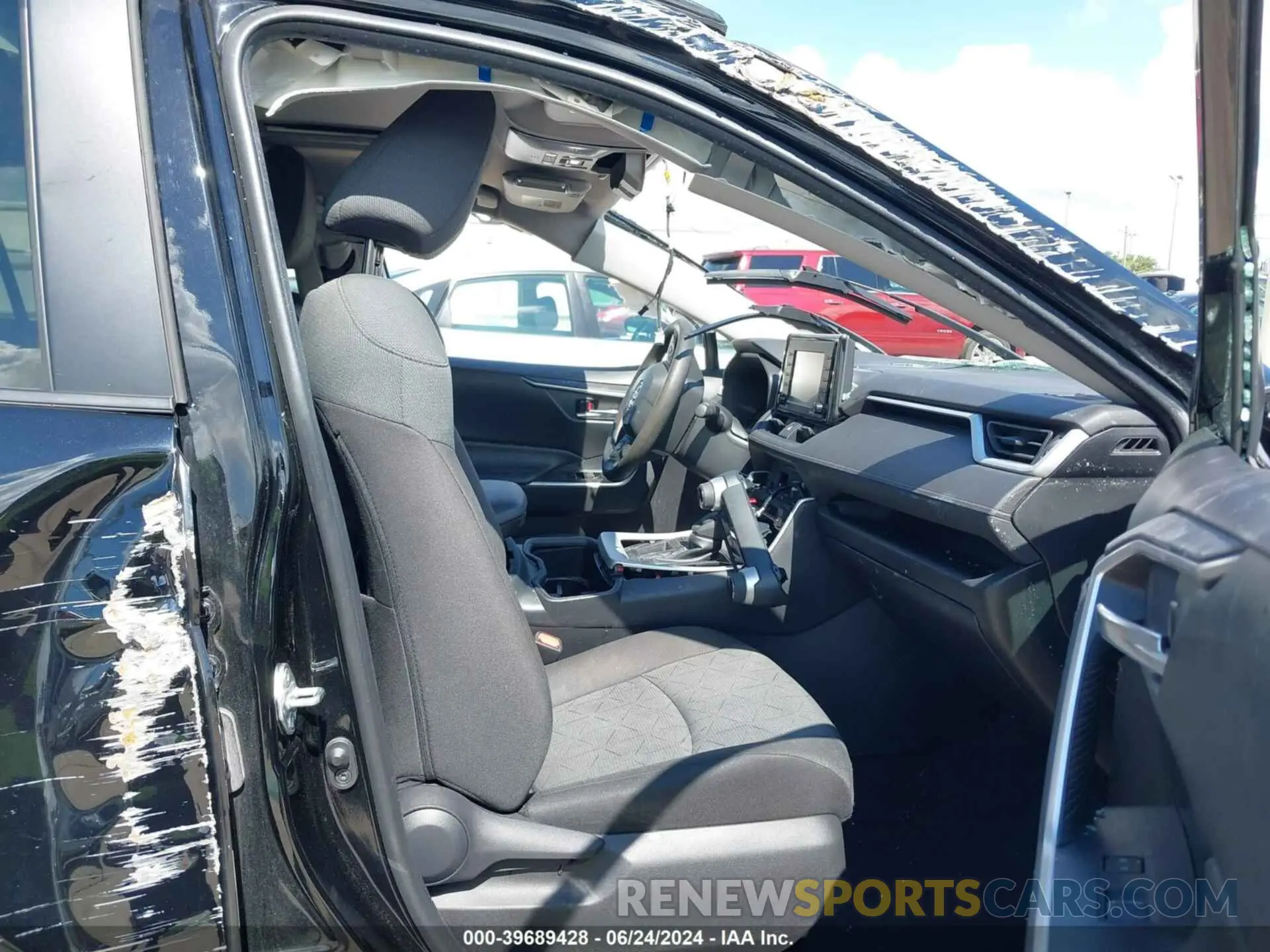 5 fotografías del automóvil dañado 2T3W1RFV8NW201856 TOYOTA RAV4 2022