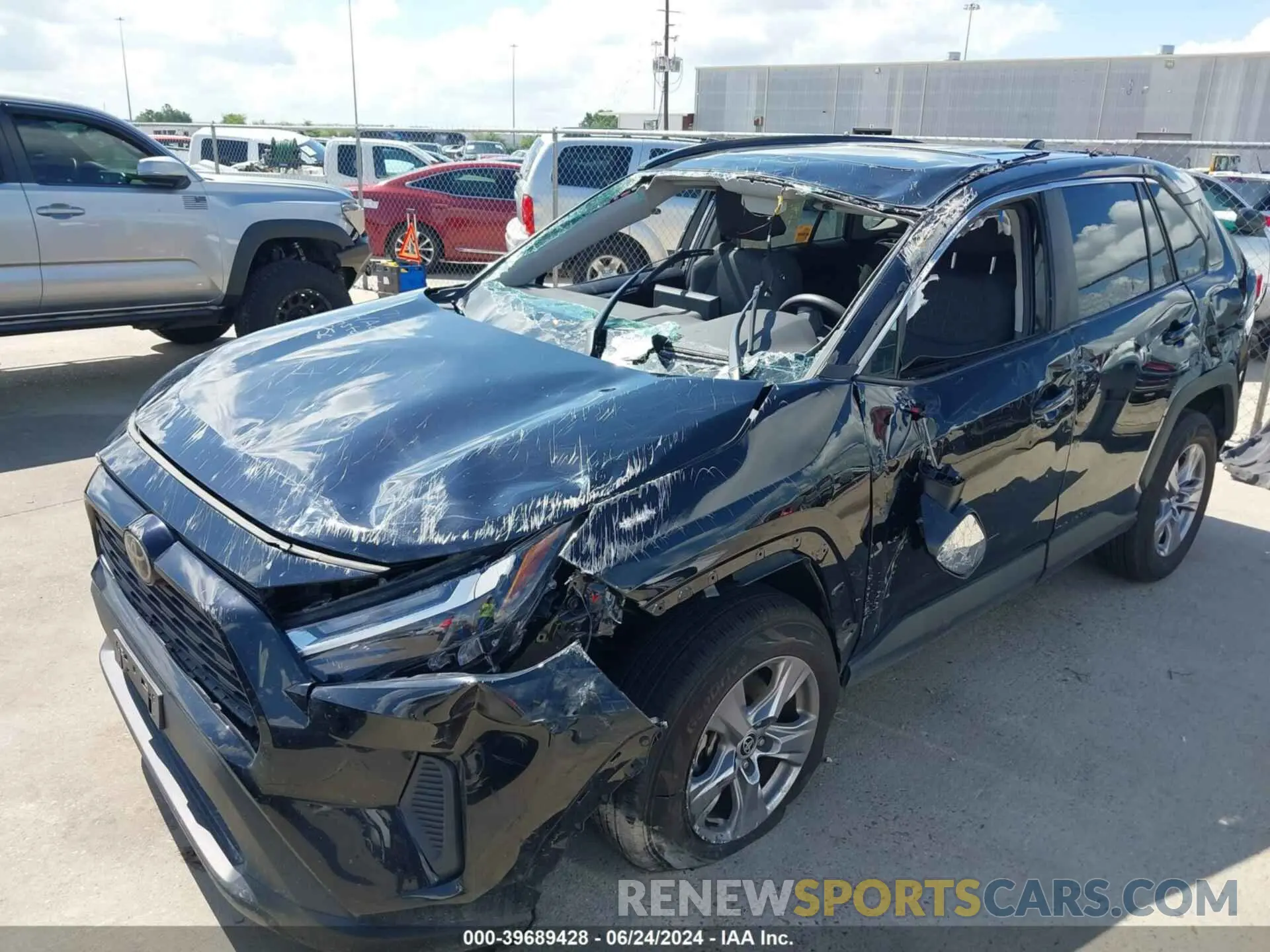 6 fotografías del automóvil dañado 2T3W1RFV8NW201856 TOYOTA RAV4 2022