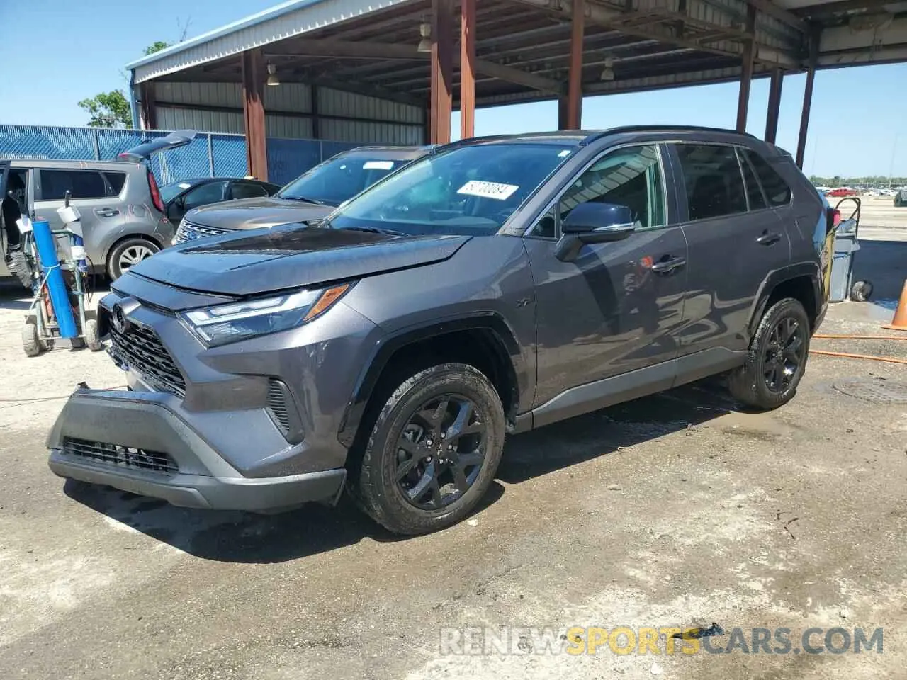 1 fotografías del automóvil dañado 2T3W1RFV8NW208600 TOYOTA RAV4 2022