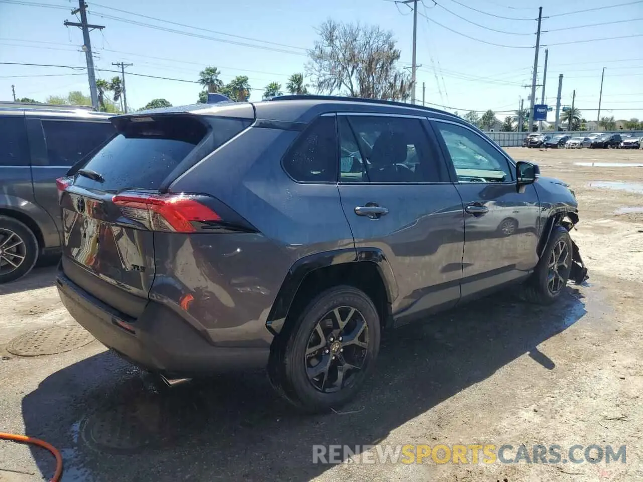 3 fotografías del automóvil dañado 2T3W1RFV8NW208600 TOYOTA RAV4 2022