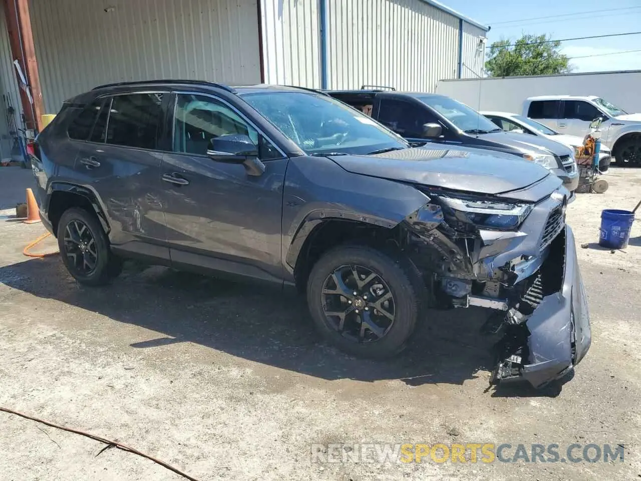 4 fotografías del automóvil dañado 2T3W1RFV8NW208600 TOYOTA RAV4 2022