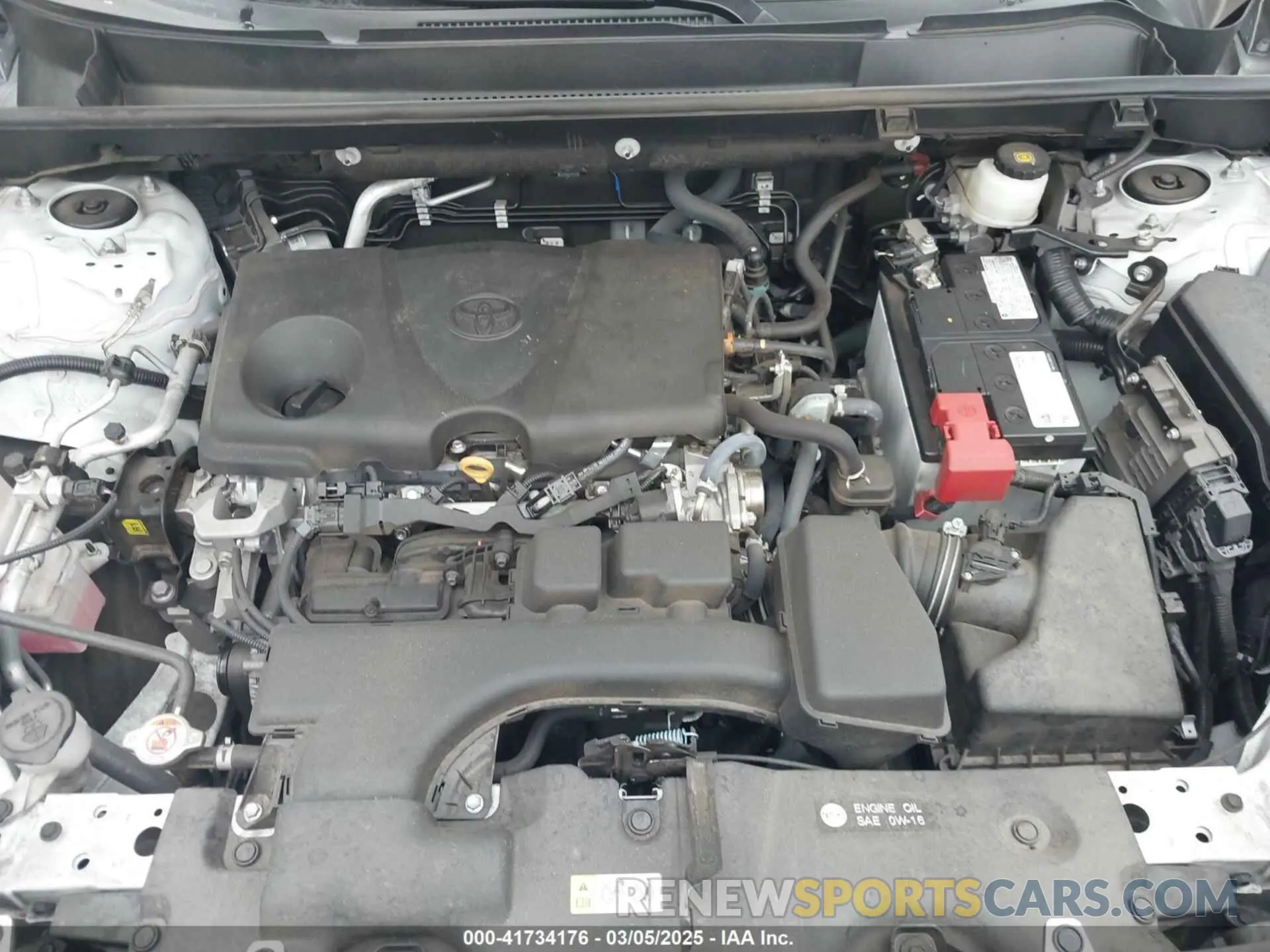 10 fotografías del automóvil dañado 2T3W1RFV8NW225543 TOYOTA RAV4 2022